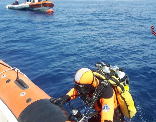 Riprese all'alba le ricerche di Ornella Bellagarda, la sub di Alpignano dispersa da ieri