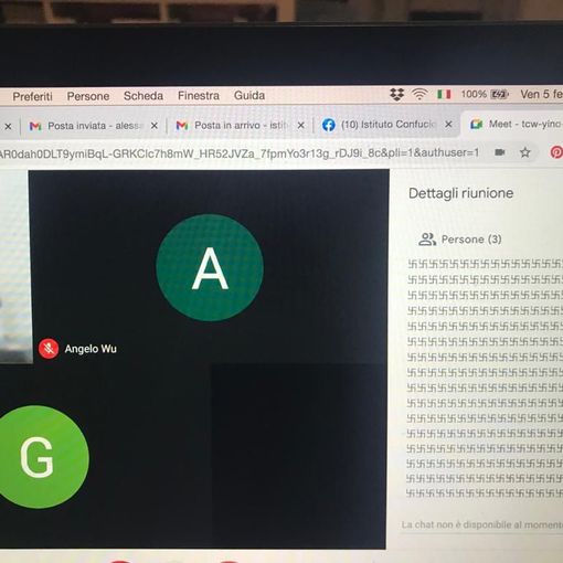 immagine dell'attacco hacker durante mostra capodanno cinese