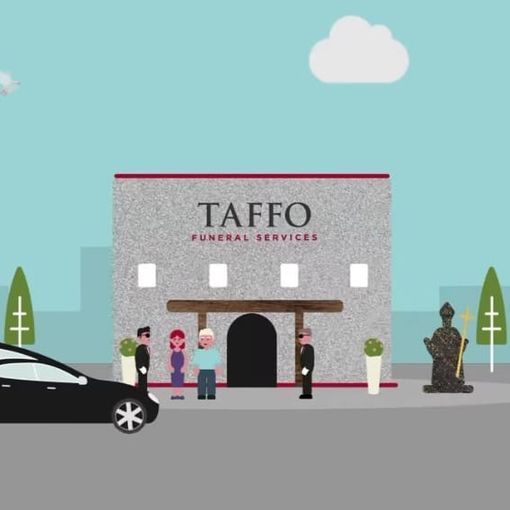 immagine presa da video di Taffo onoranze funebri