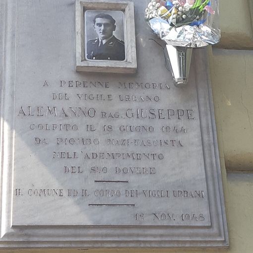 Ricordata a Torino la figura del vigile urbano Giuseppe Alemanno