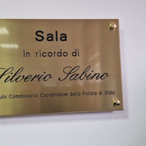 Torino, aula didattica della Polfer intitolata a Silverio Sabino, vittima del Covid