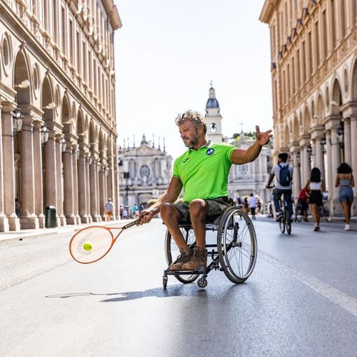 tennis in carrozzina