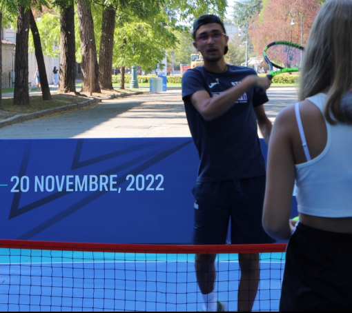 tennis in piazza