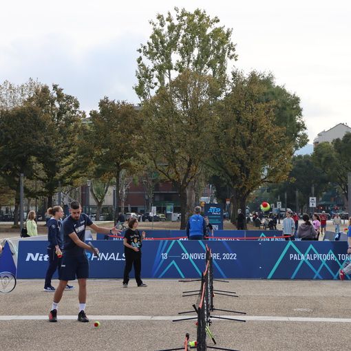 tennis in piazza d'armi