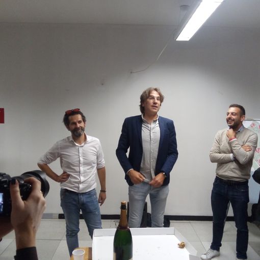 Tolardo dopo la vittoria