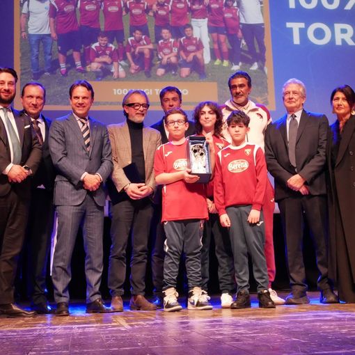 La squadra 100% UGI premiata dalla FIGC e dalla Lega Nazionale Dilettanti