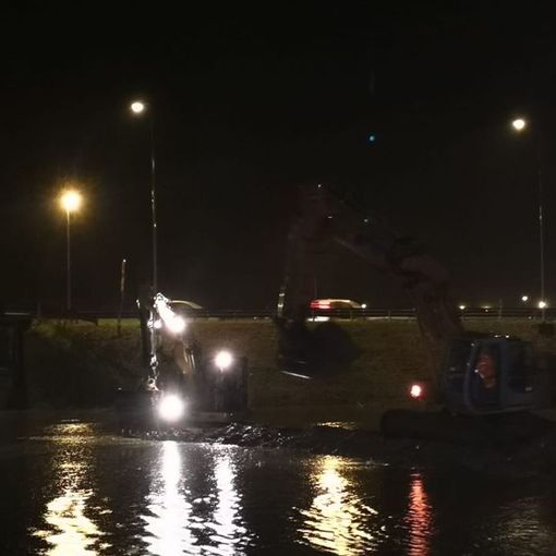 Maltempo a Moncalieri, situazione critica: azione di contenimento sugli argini del Chisola (FOTO e VIDEO)