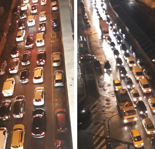 Traffico impazzito, corso Grosseto diventa un lungo serpentone di auto: “Qui è un delirio&quot;