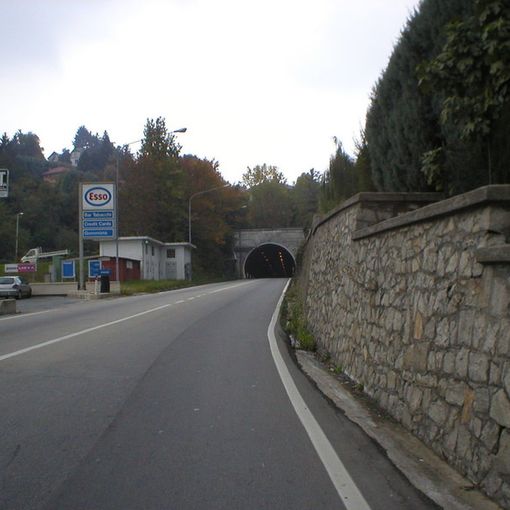 tunnel del traforo del Pino