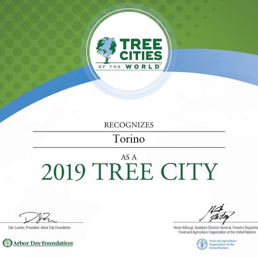 Torino inclusa tra le &quot;Tree Cities of the World&quot;