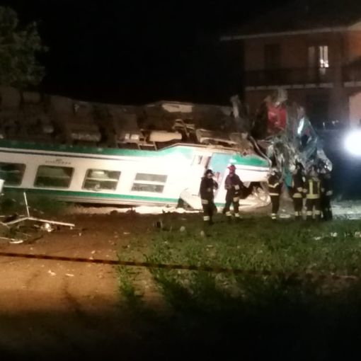 Incidente Caluso: l'autista del camion indagato per disastro ferroviario