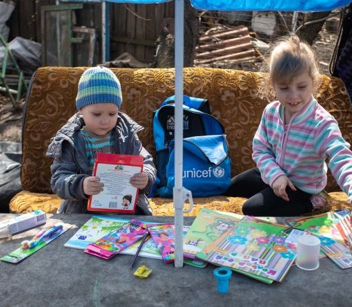 unicef per l'ucraina