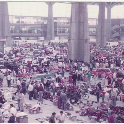 Prima edizione di Automotoretrò (1983, Palazzo del Lavoro, Torino)