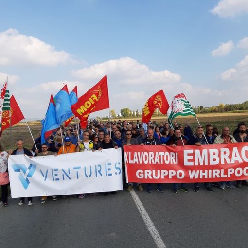 Embraco-Ventures: un'altra ora di sciopero. &quot;Presi in giro dalla proprietà&quot;