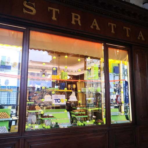 vetrine del centro di torino