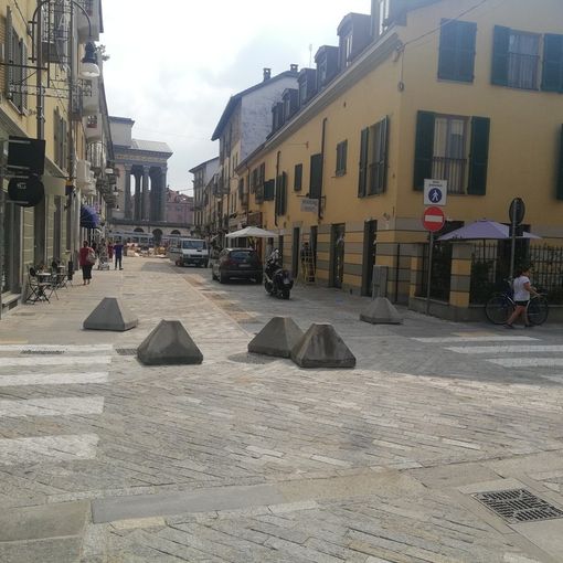 Entro fine luglio completata la pedonalizzazione di via Monferrato: a settembre l'inaugurazione con il Ministro Toninelli (VIDEO)
