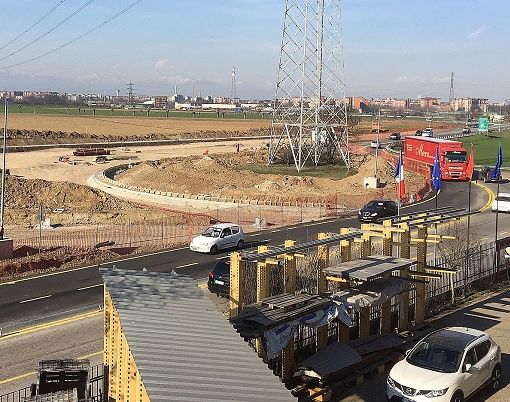 Nichelino, l'immenso cantiere di via Debouchè aspettando MondoJuve