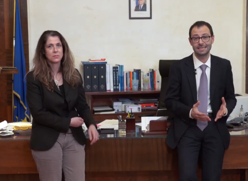 Ministro Patuanelli e sottosegretaria Todde