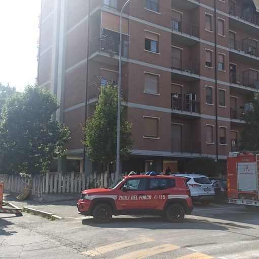 Vigili del fuoco in azione