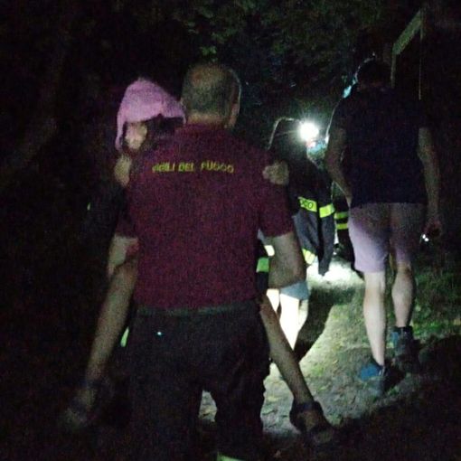 I piccoli sono stati ritrovati lungo il torrente Messa