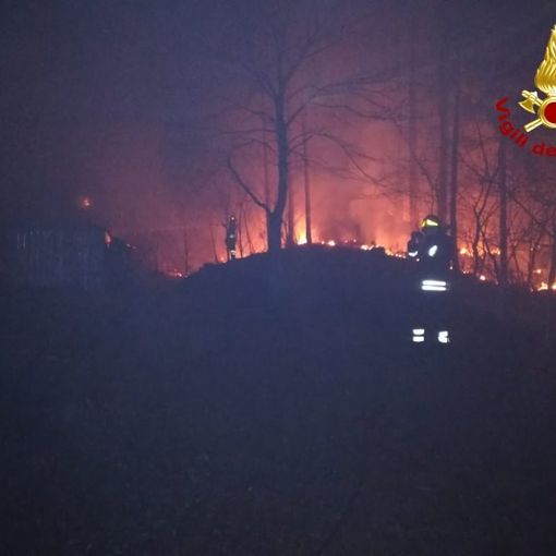 Incendi boschivi, in Piemonte è di nuovo allerta