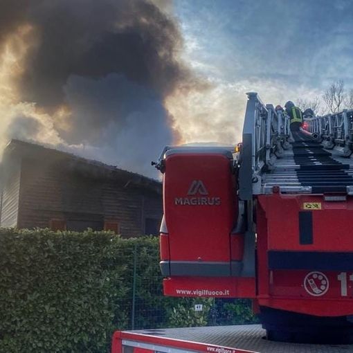 vigili del fuoco incendio bussoleno