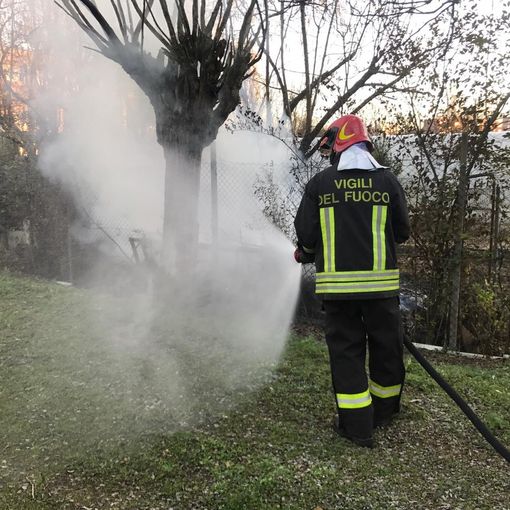 Germagnano, rogo coinvolge una casa e alcuni garage