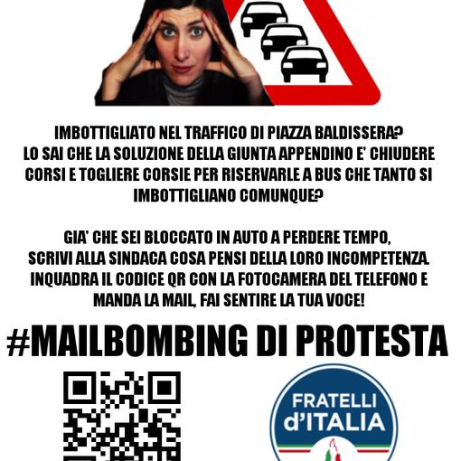 Caos piazza Baldissera, Marrone-Montaruli (FdI): &quot;Volantinaggio alle auto in coda&quot;. Ora il Comune lavora a una task force