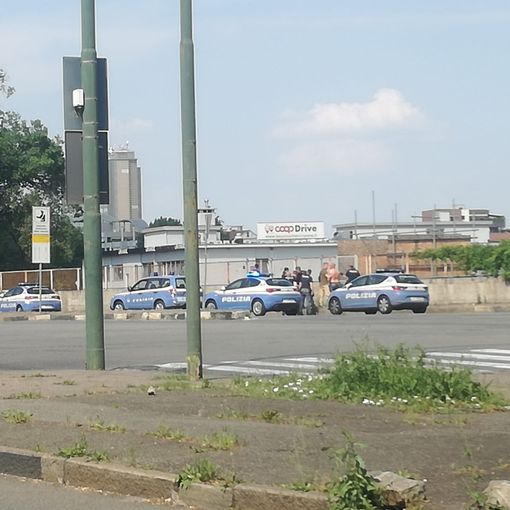 volanti polizia in corso trapani