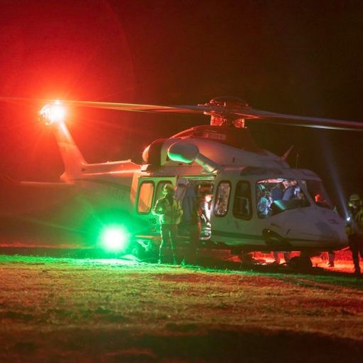 In Piemonte via all’elisoccorso notturno nei rifugi alpini