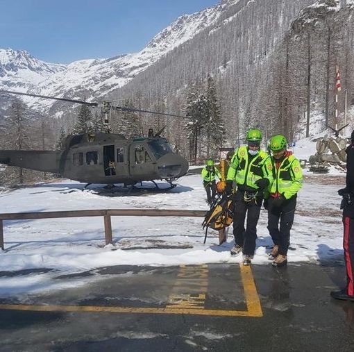 Velivolo caduto a Groscavallo, il recupero della carcassa &quot;sospeso&quot; per rischio valanghe