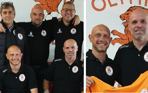Redavid, Zago e la dirigenza dell'Olympic