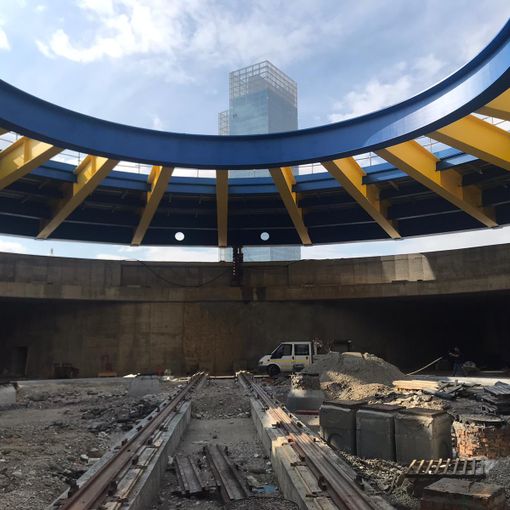 Sottopasso Lingotto, in corso la costruzione della maxi rotonda su due livelli: è un'opera unica in Europa