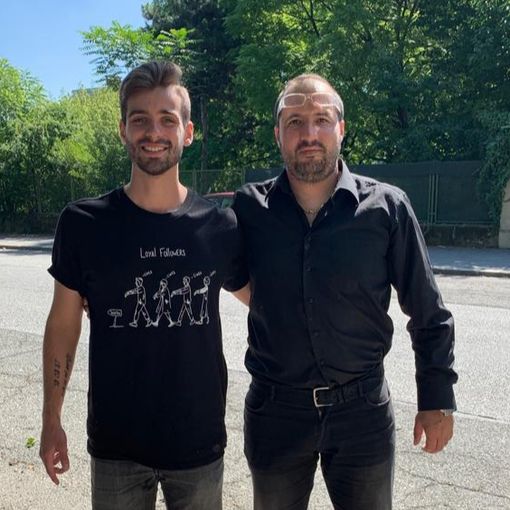 Gregorio Cristiano e mister Ligato