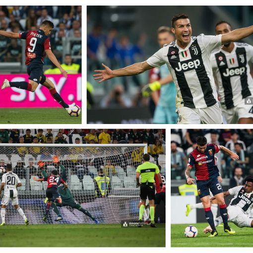 Juventus, le foto più belle della sfida con il Genoa (FOTOGALLERY)