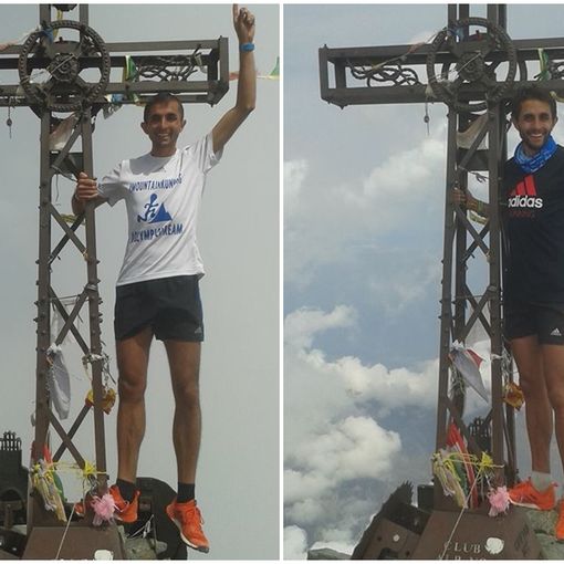 I Gemelli Dematteis in vetta al Monviso, per allenamento