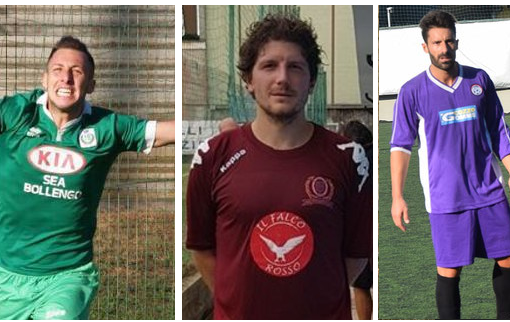 D'Agostino (Bollengo), Cravetto (Vanchiglia), Perrone (Carmagnola)