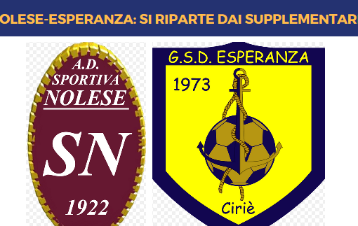 PAZZESCO SPAREGGIO: SI RIPARTE DAI SUPPLEMENTARI - Nolese-Esperanza di Coppa: mai successo prima