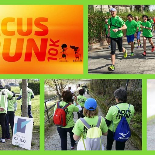 Il 25 marzo Torino corre la”Acus Run 2018”