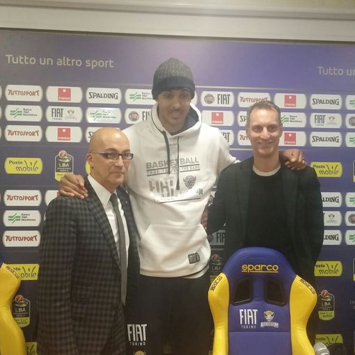 Basket, Fiat Torino: presentato Ryan Hollins