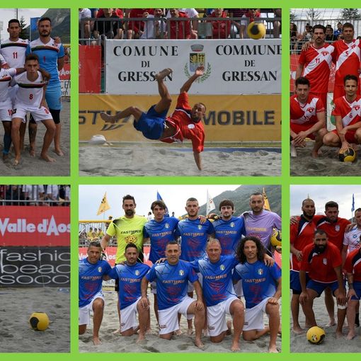 Pomeriggio adrenalinico, ieri, a Gressan, grazie agli azzurri, che superano la Svizzera e conquistano la finale dell’International Beach Soccer (Foto)