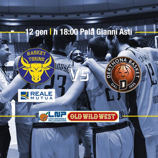 Reale Mutua Basket Torino: per il quarto atto della sfida con Derthona biglietteria aperta anche domanica mattina