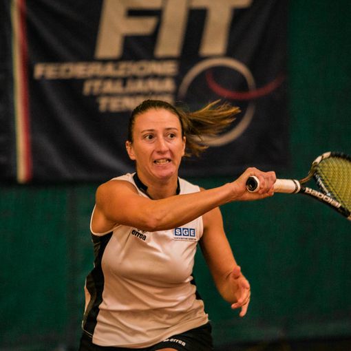 Federica Di Sarra, da molte stagioni una delle bandiere dell'US Tennis Beinasco