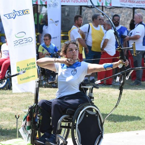 La torinese Elisabetta Mijno (Fiamme Azzurre/Arcieri delle Alpi)