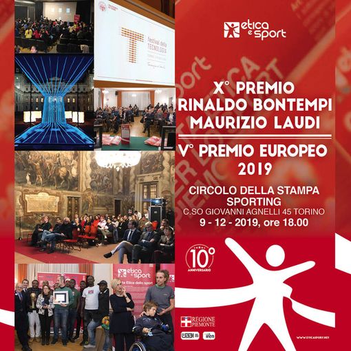 Etica e Sport: il decennale del Premio dedicato alla memoria di Rinaldo Bontempi e Maurizio Laudi