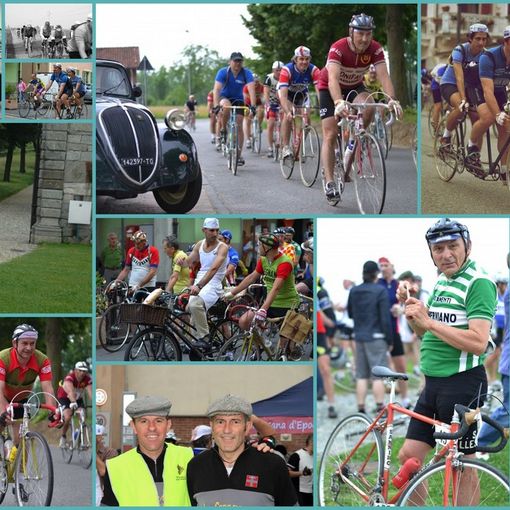 Sulle strade de “La Canavesana d’epoca” rivive il ciclismo eroico (Foto)