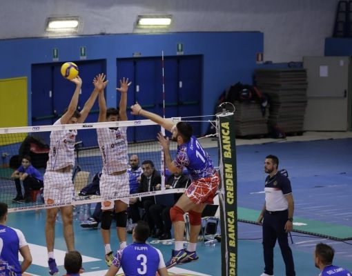 Parella irriconoscibile,  sconfitta senza appello a Civitanova
