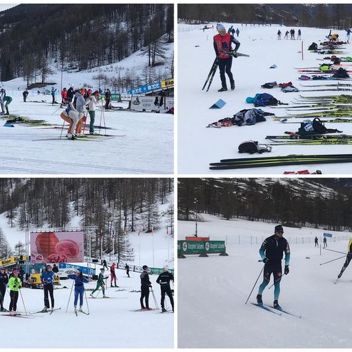 Alpen Cup a Pragelato: in mattinata gli atleti hanno provato la pista