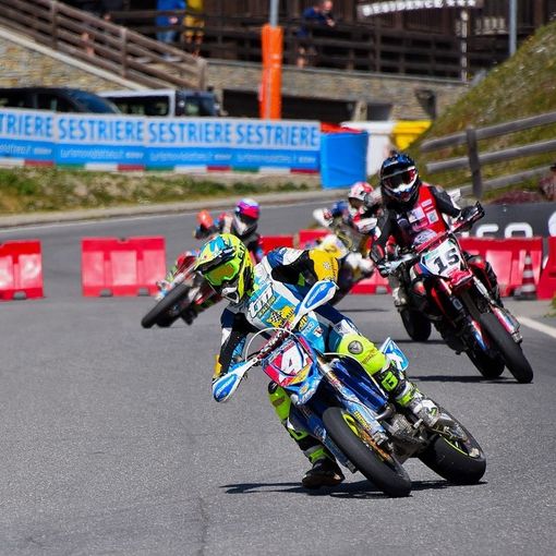 Sestriere: il francese Thomas Chareyre vince il titolo Europeo Supermoto