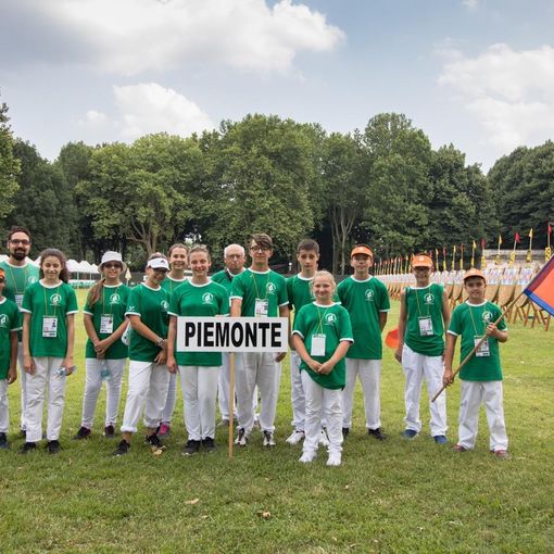 La rappresentativa piemontese (Foto Filippo Corsini/FITARCO)